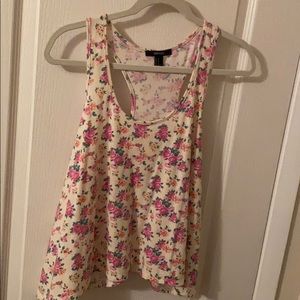 Forever 21 floral tank!